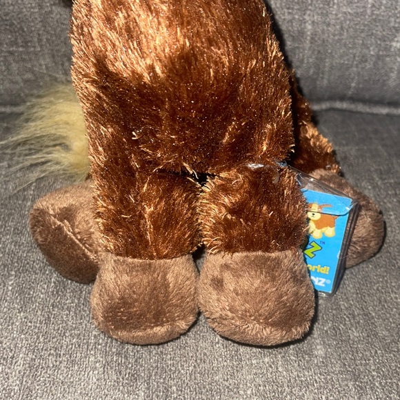 WEBKINZ Ganz HORSE Retired HM103 hang & but Tag No Code plush stuffed animal - Picture 4 of 16